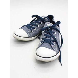 コンバース(CONVERSE)の【新入荷】『CONVERSE/コンバース』オールスター/スニーカー/シンプル/カジュアル/シューズ/靴 ネイビー系×ホワイト/紺×白 レディース 23cm【中古】 春夏秋冬 206042(スニーカー)