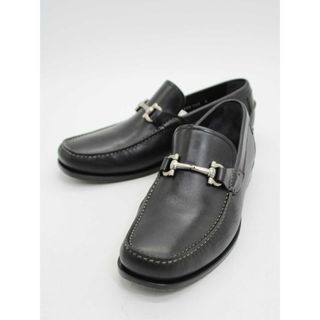 フェラガモ(Ferragamo)の【新入荷】『Salvatore Ferragamo/サルヴァトーレ・フェラガモ』ビットローファー/革靴/シンプル/シューズ/靴 ブラック/黒 メンズ 8 【中古】 春夏秋冬 925042(その他)