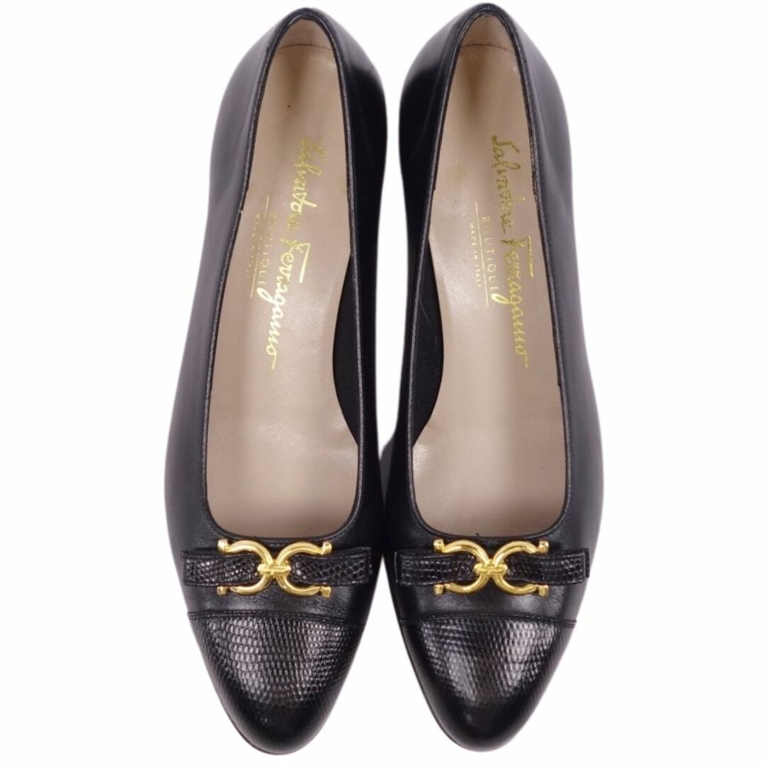 美品 サルヴァトーレ フェラガモ Salvatore Ferragamo パンプス 美品 サルヴァトーレ フェラガモ Salvatore Ferragamo パンプス