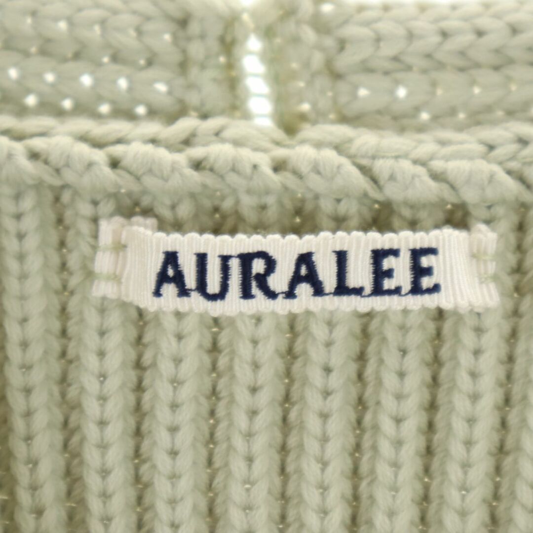 AURALEE - オーラリー 19AW 日本製 ロング ジップ ウール ニット AURALEE - オーラリー 19AW 日本製 ロング ジップ ウール ニット