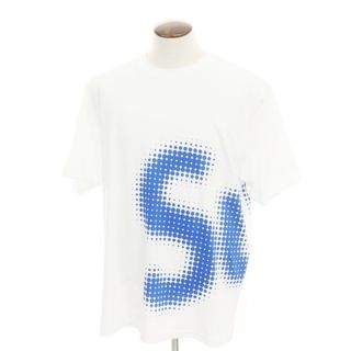 シュプリーム(Supreme)の【中古】シュプリーム Supreme 2024年春夏 Halftone S/S Top 半袖Ｔシャツ ホワイト【サイズXL】【メンズ】(Tシャツ/カットソー(半袖/袖なし))