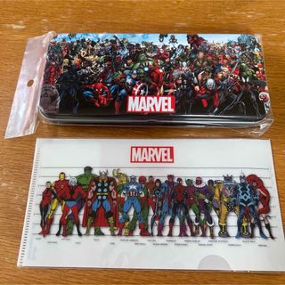 MARVEL - マーベルヒーローズ　ペンケース　チケットファイル