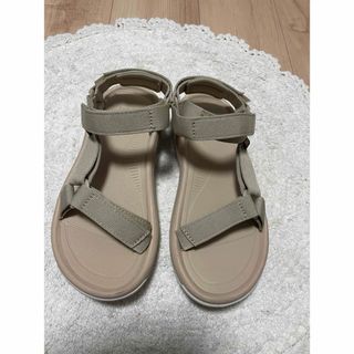 テバ(Teva)のテバTEVA★ハリケーン★ベージュ23cm(サンダル)