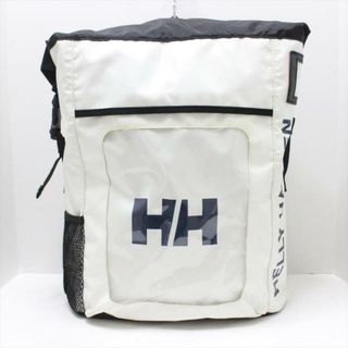 ヘリーハンセン(HELLY HANSEN)のHELLY HANSEN(ヘリーハンセン) リュックサック - 白×黒 PVC(塩化ビニール)×ナイロン(リュック/バックパック)