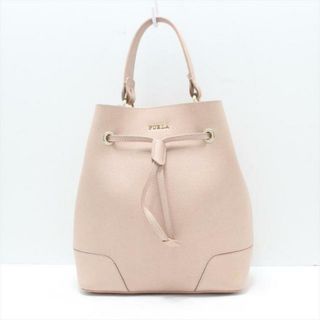 フルラ(Furla)のFURLA(フルラ) ハンドバッグ ステイシー ライトピンク 巾着型 レザー(ハンドバッグ)