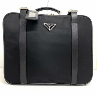 プラダ(PRADA)のPRADA(プラダ) トランクケース - 黒 本体ロックなし ナイロン×レザー(その他)