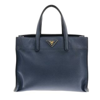 プラダ(PRADA)のPRADA(プラダ) トートバッグ - ブルー レザー(トートバッグ)