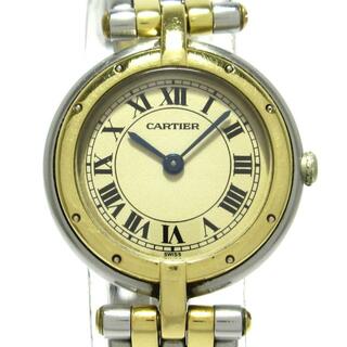 カルティエ(Cartier)のCartier(カルティエ) 腕時計 パンテール  ヴァンドーム W25030B6 レディース SS×K18YG/2ロウ アイボリー(腕時計)