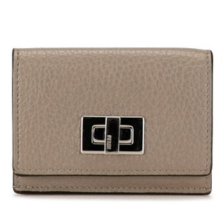 フェンディ(FENDI)のフェンディ ピーカブー 三つ折り財布 コンパクトウォレット 8M0426 レザー レディース FENDI 【1-0152885】(財布)