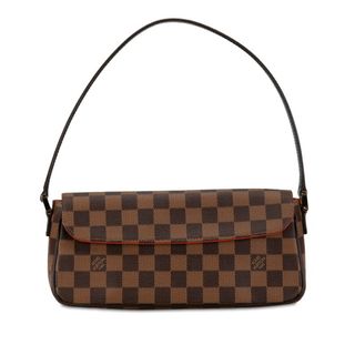 ルイヴィトン(LOUIS VUITTON)の美品 ルイ ヴィトン ダミエ レコレータ ハンドバッグ ワンショルダーバッグ N51299 PVC レディース LOUIS VUITTON 【222-53211】(ショルダーバッグ)