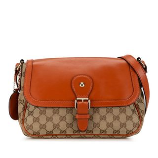 グッチ(Gucci)のグッチ GGキャンバス インターロッキングG ショルダーバッグ 308452 キャンバス レディース GUCCI 【222-53221】(ショルダーバッグ)