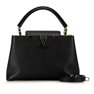 ルイヴィトン(LOUIS VUITTON)の美品 ルイ ヴィトン カプシーヌMM ハンドバッグ ショルダーバッグ 2WAY M54663 レザー レディース LOUIS VUITTON 【232-53353】(ハンドバッグ)