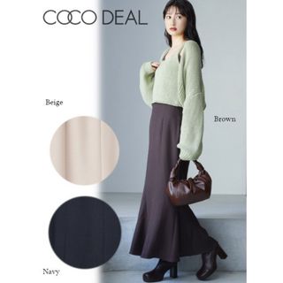 COCO DEAL - 【新品タグ付き】COCODEAL ココディール ハイウエストマーメイドスカート