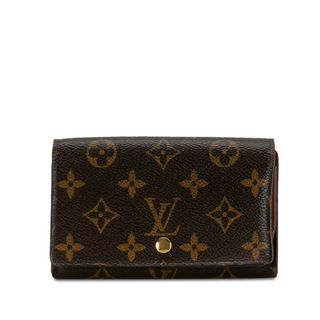 ルイヴィトン(LOUIS VUITTON)のルイ ヴィトン モノグラム ポルトモネ ビエ トレゾール 二つ折り財布 M61730 PVC レディース LOUIS VUITTON 【1-0153652】(財布)