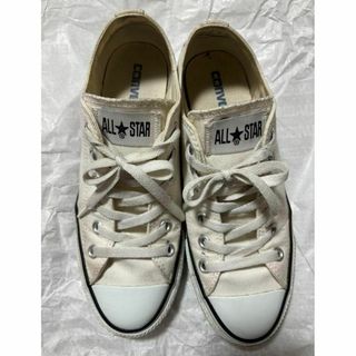 コンバース(CONVERSE)のCONVERSE コンバース オールスター ホワイト 24cm スター 星(スニーカー)