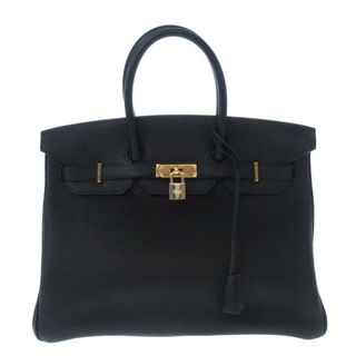 エルメス(Hermes)のHERMES(エルメス) ハンドバッグ美品  バーキン35 027634CC-89 黒 ゴールド金具 トゴ(ハンドバッグ)