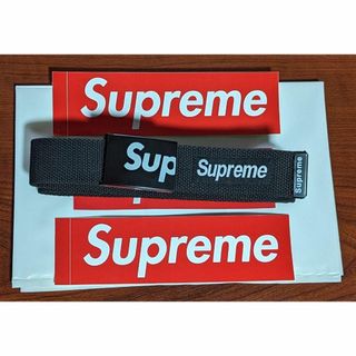 Supreme - シュプリームのガチャベルト1本、小ショッパー1枚とステッカー2枚のセット