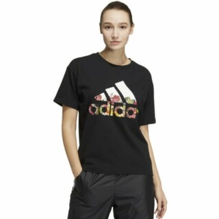 アディダス(adidas)のadidas フラワーグラフィック 半袖Tシャツ(Tシャツ(半袖/袖なし))