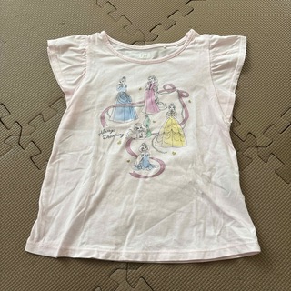 ユニクロ(UNIQLO)の【UNIQLO】プリンセス　Tシャツ　110(Tシャツ/カットソー)