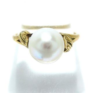 ミキモト(MIKIMOTO)のmikimoto(ミキモト) リング - K14YG×パール 1Pパール直径7.2mm(リング(指輪))