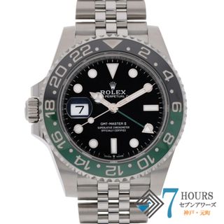 ロレックス(ROLEX)の【121095】ROLEX ロレックス  126720VTNR GMTマスター2 ブラックダイヤル ランダム番 SS 自動巻き ギャランティーカード 純正ボックス 腕時計 時計 WATCH メンズ 男性 男 紳士 【未使用品】【中古】(腕時計(アナログ))