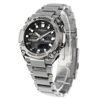 カシオ(CASIO)の【新品】カシオ CASIO G-SHOCK 腕時計 メンズ GST-B600D-1ADR Gショック G-STEEL GST-B600 Series ソーラー ブラックxシルバー アナデジ表示(腕時計(アナログ))