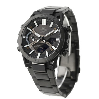 カシオ(CASIO)の【新品】カシオ CASIO EDIFICE 腕時計 メンズ ECB-2000DC-1BDF エディフィス SOSPENSIONE ソーラー ブラックxブラック アナデジ表示(腕時計(アナログ))