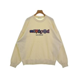 MILK FED ミルクフェド スウェット L アイボリー 【古着】【中古】(トレーナー/スウェット)