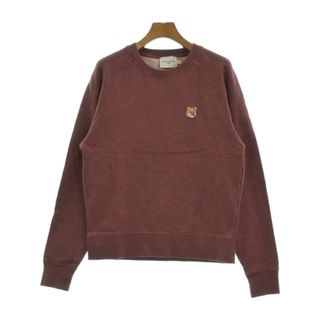 MAISON KITSUNE メゾンキツネ スウェット M 赤 【古着】【中古】(トレーナー/スウェット)