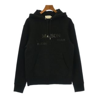 MAISON KITSUNE メゾンキツネ パーカー M 黒 【古着】【中古】(パーカー)