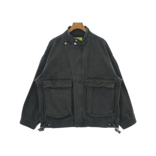 フリークスストア(FREAK'S STORE)のFREAK'S STORE デニムジャケット F グレー(デニム) 【古着】【中古】(Gジャン/デニムジャケット)