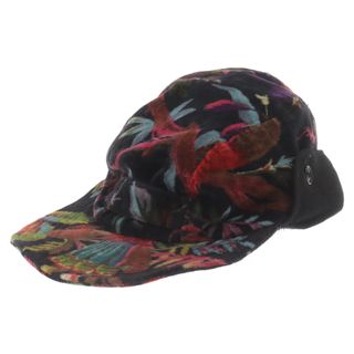 エンジニアードガーメンツ(Engineered Garments)のEngineered Garments エンジニアド ガーメンツ EG Velveteen Hunter's Cap ベルベティーン ハンターズキャップ ブラック(キャップ)