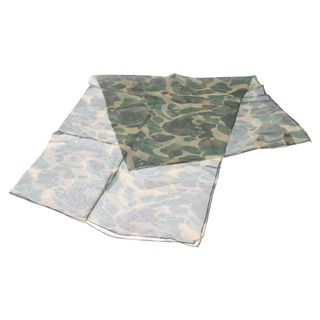 SOUTH2 WEST8 サウス2ウエスト8 S2W8 CamouFlage Scarf D/Hunter ダックハンター カモフラージュ シルククレープ スカーフ グリーン(バンダナ/スカーフ)