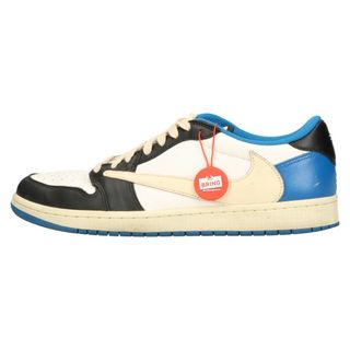 ナイキ(NIKE)のNIKE ナイキ ×TRAVIS SCOTT FRAGMENT DESIGN AIR JORDAN 1 LOW OG SP トラヴィススコット フラグメント エアジョーダン1 ローカットスニーカー DM7866-140 US11.5/29.5cm(スニーカー)