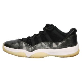 ナイキ(NIKE)のNIKE ナイキ AIR JORDAN 11 RETRO LOW BARONS エアジョーダン11 レトロ ロウ バロンズ ローカットスニーカー ブラック US10.5/28.5cm 528895-010(スニーカー)