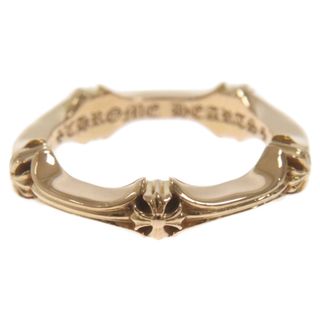 クロムハーツ(Chrome Hearts)のCHROME HEARTS クロムハーツ 22K PLUS AND BONE RING/プラスアンドボーン ゴールドリング 16.5号(リング(指輪))