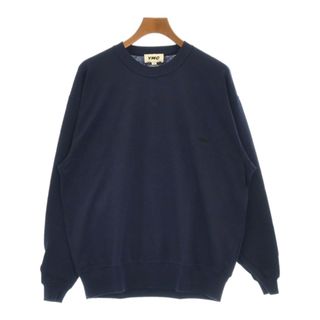 ワイエムシー(YMC)のYMC ワイエムシー スウェット M 紺 【古着】【中古】(スウェット)