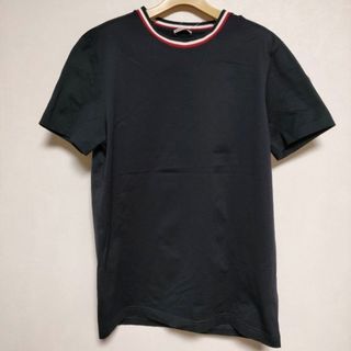 MONCLER - MONCLER MAGLIA T-SHIRT E20918028300 8390Y  M 半袖Ｔシャツ カットソー ネイビー メンズ モンクレール【中古】4-0525S∞