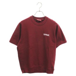 シュプリーム(Supreme)のSUPREME シュプリーム 15SS Crewneck Sweat Tee ショートスリーブ クルーネックスウェット 半袖Tシャツ レッド(Tシャツ/カットソー(半袖/袖なし))