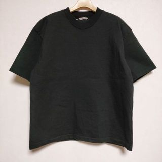 オーラリー(AURALEE)のAURALEE STAND UP TEE  スタンドアップ 定価17600円 A20ST01SU 半袖Ｔシャツ カットソー ブラック メンズ オーラリー【中古】4-0525S∞(Tシャツ/カットソー(半袖/袖なし))