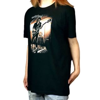 新品 モーターヘッド ベース 極悪レミー スラッシュメタル ハードコア Tシャツ(Tシャツ/カットソー(半袖/袖なし))