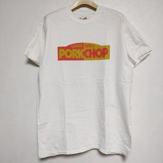 porkchop garage supply コットン M 半袖Ｔシャツ カットソー ホワイト メンズ ポークチョップガレージサプライ【中古】4-0525S∞(Tシャツ/カットソー(半袖/袖なし))