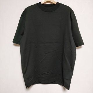 COLONY CLOTHING モックネック コットン 半袖Ｔシャツ カットソー ブラック メンズ コロニークロージング【中古】4-0525S∞(Tシャツ/カットソー(半袖/袖なし))