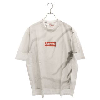 シュプリーム(Supreme)のSUPREME シュプリーム 24SS ×MM6 Maison Margiela Box Logo Tee エムエムシックス メゾンマルジェラコラボ ボックスロゴプリント半袖Tシャツ クルーネックカットソー ホワイト(Tシャツ/カットソー(半袖/袖なし))