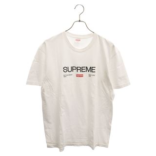 シュプリーム(Supreme)のSUPREME シュプリーム 21AW Est.1994 Tee フロント プリントデザイン 半袖Tシャツ カットソー ホワイト(Tシャツ/カットソー(半袖/袖なし))