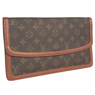 ルイヴィトン(LOUIS VUITTON)のLOUIS VUITTON ルイヴィトン ポシェット ダム GM セカンドバッグ クラッチバッグ メンズ モノグラムキャンバス ブラウン 茶色 M51810 中古品【鑑定済】(セカンドバッグ/クラッチバッグ)