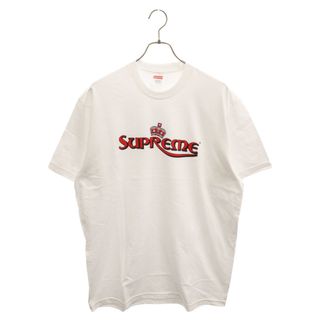 シュプリーム(Supreme)のSUPREME シュプリーム 23SS Crown Tee クラウンロゴプリント クルーネック 半袖Tシャツ カットソー ホワイト(Tシャツ/カットソー(半袖/袖なし))