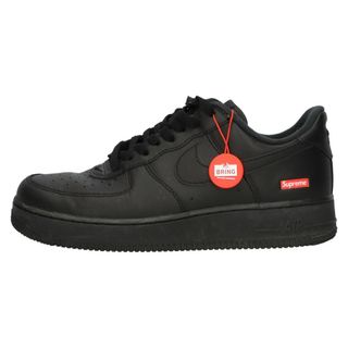 ナイキ(NIKE)のNIKE ナイキ ×SUPREME AIR FORCE 1 LOW CU9225-001 シュプリーム エアフォース1 ローカットスニーカー US9 ブラック(スニーカー)