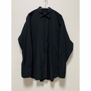 コモリ(COMOLI)のcomoli 22ss コモリシャツ 1 ブラック(直営店限定カラー)(シャツ)