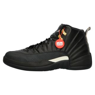 ナイキ(NIKE)のNIKE ナイキ AIR JORDAN 12 RETRO THE MASTER 130690-013 エアジョーダン12 レトロ ザ マスター ハイカットスニーカー ブラック US9.5/27.5cm(スニーカー)